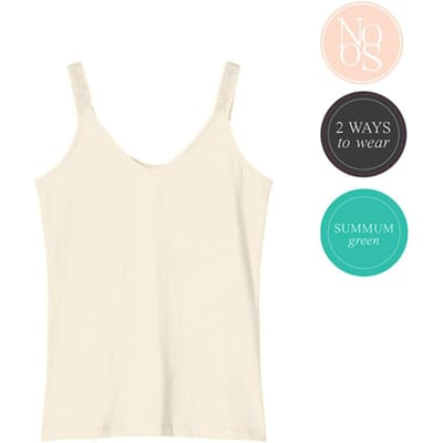 Summum Nice-3688 122 top reversible ivory