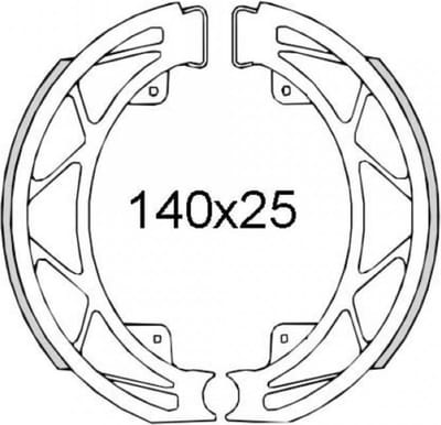 rms remschoen voor aprilia 50 scarabeo 4t scooter 2002 tot 2006 56293r nieuw