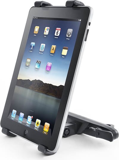 Universele Tablethouder Auto - Autohouder Tablet Verstelbaar Tablet Houder Auto Hoofdsteun - Zwart