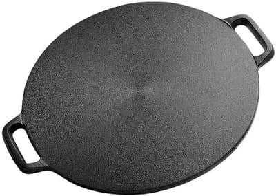 Koekenpan - Antiaanbakpan - Pannenkoeken Bakken - Gelijkmatige Warmte - 32cm - Zwart