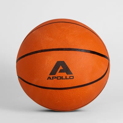 Apollo Basketball - hoogwaardige basketbal voor binnen- en buitenspelletjes, maat 7, oranje