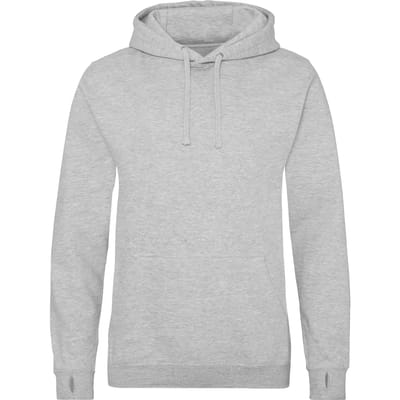 Just Hoods Street Hoodie JH020 - Heather Grey - L