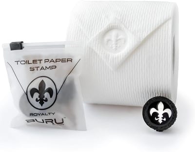 Toiletpapier Stempel - Badkamer Decoratie - Stijlvolle Badkamer - Siliconen Materiaal - 29x29x17 mm
