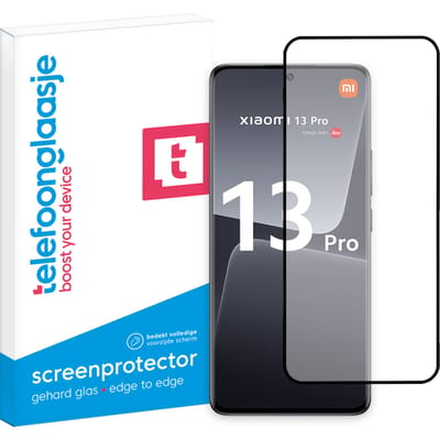 Xiaomi 13 Pro screenprotector gehard glas Edge to Edge
