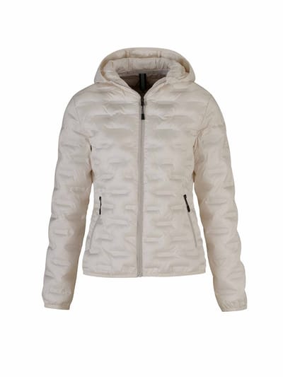 BJØRNSON Lilia Stepjack Zomerjas Dames - Winddicht - Maat 40 - Off-White