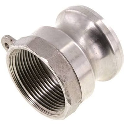 Camlock DN 40 (1 1/2'') Koppeling Rvs1 1/2'' NPT binnendraad Type A MIL-C-27487