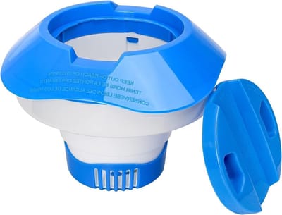 Doseerdrijver voor zwembad en spa, 17,8 cm vlotter voor chloor- en broomtabletten, ideaal voor zwembadonderhoud en waterkwaliteit