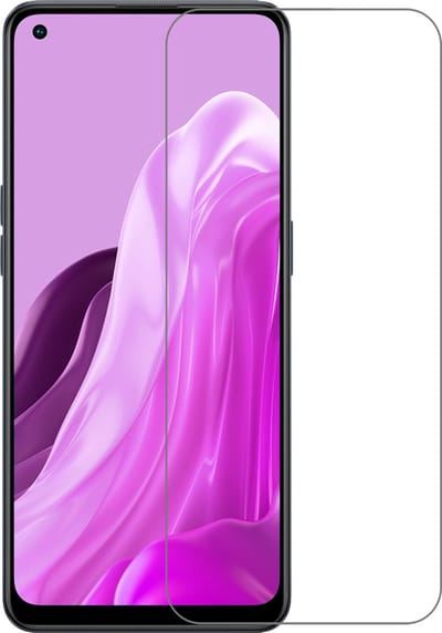 Screenprotector - Geschikt voor OPPO Reno 7 - Extra Sterk - Gehard Glas - Beschermglas - Tempered Glass - Screen Protector