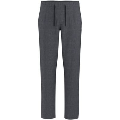 ESMARA MEN Heren broek met linnen (Marineblauw, S)