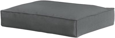 Palletkussen Zitkussen - Tuinkussen Hoekbank - Comfortabel Zitten - Afneembare Hoes - 70x80x15 cm - Grijs