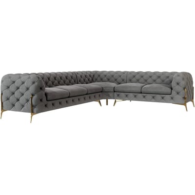 5-zitshoekbank Chelsea rechts velvet | Ropez