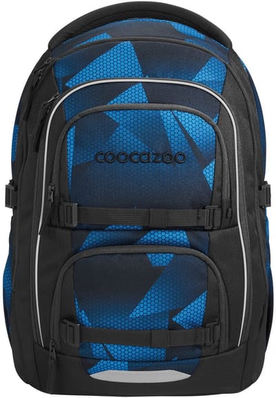 coocazoo schoolrugzak Porter Backpack Electric Ice zwart