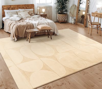 Paco Home Vloerkleed Woonkamer Laagpolig Patroon Scandinavisch Boho Patroon Geometrisch 120x160 cm