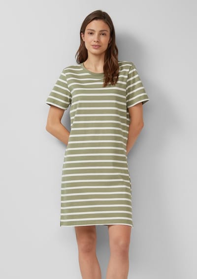 s.Oliver - female - Jersey jurk met zijsplitten