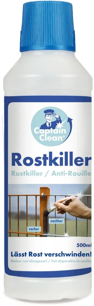Captain Clean RoestKiller, ontroesten en gronden in één laag