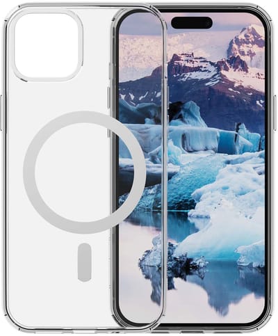 dbramante1928 Iceland Pro Backcover geschikt voor MagSafe geschikt voor iPhone 15 - Transparant