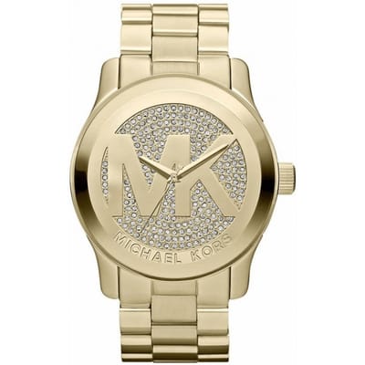 Michael Kors Runway MK5706 45mm Gouden Dameshorloge