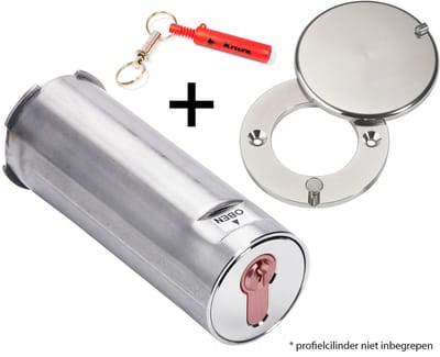 Kruse PZ Light sleutelbuis + Anti vandalisme rozet bundel