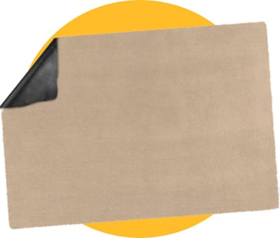 Pasper Badmat - 60 x 100 cm - Beige - Zachte Badkamermat met Gripcore Antislip - Gemaakt in België