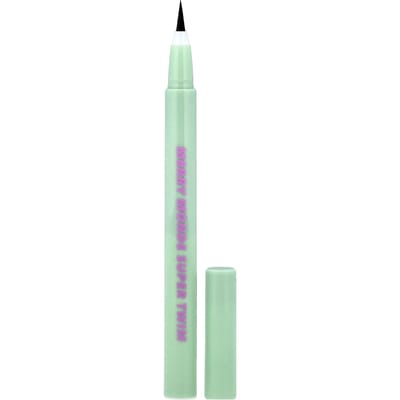 Merrymonde, Super Twinm Pen Eyeliner, 02 Donkerbruin, 0,5 ml (0,02 vloeibare ounces) white