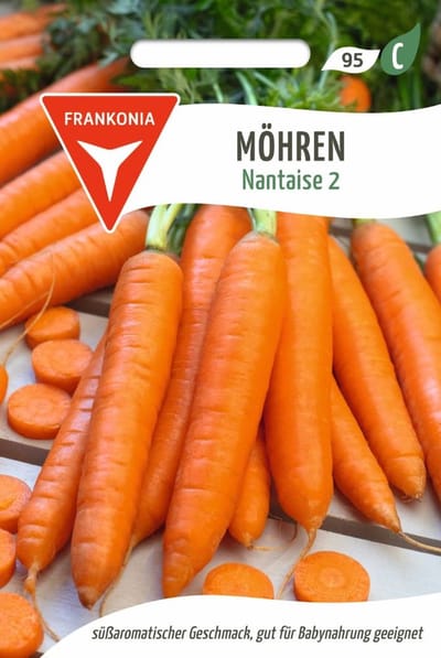 Wortel, Nantaise 2 - Bestseller groentezaden Wortelzaden