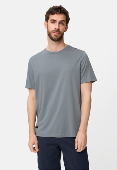 camel active fleXXXactive® T-Shirt mit Rundhalsausschnitt - Maat menswear-S - Stormy