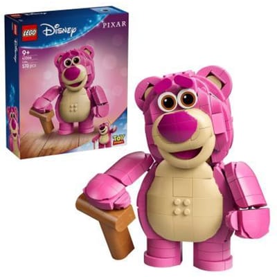 LEGO® Disney en Pixar Toy Story Lotso - Disney Speelgoedbouwset voor Kinderen - Roze Beer - Voor Meisjes en Jongens vanaf 9 Jaar - 43306