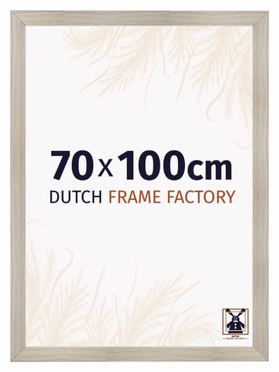 Fotolijst 70x100 cm - MDF - Eiken Licht - Praag