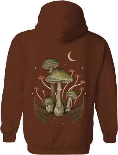 Paddestoelen Death Cap The Coloured House Hoodie S