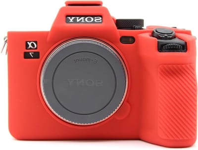 Beschermende Siliconen Camera Case voor Sony a7 IV, a7S III en A1 Digitale Camera's - Duurzame en Flexibele Hoes voor Optimale Bescherming