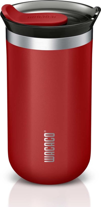 Wacaco Octaroma Lungo Carmine Red - To Go Tumbler - Thermosbeker