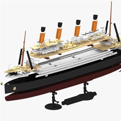 Modelbouwset RMS Titanic - 1/1000 schaal, verschillende maten