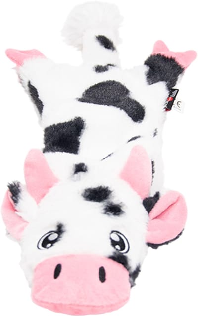 Jack and Vanilla Flatties Knuffel-Koe met pieper 45 cm