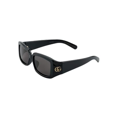 Gucci Dubbele G Serie Vierkante Zonnebril Dames zonnebril GG1403SK Dust Bag+Eyeglass Case (Random Color),001