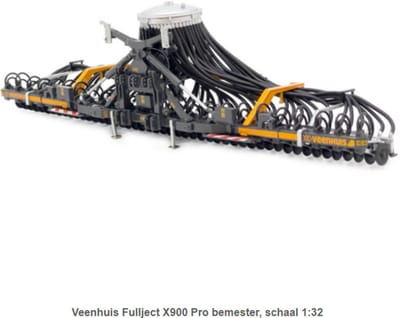 MarGe Models Veenhuis Fullject X900 Pro bemester, schaal 1:32