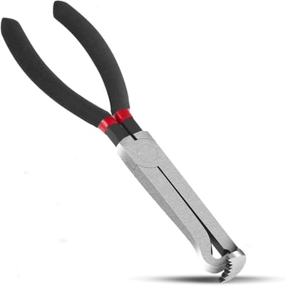 Puntbek Tang - Elektrische Connector Tang - Veilig Ontkoppelen - Lange Reikwijdte - 21 cm - Grijs
