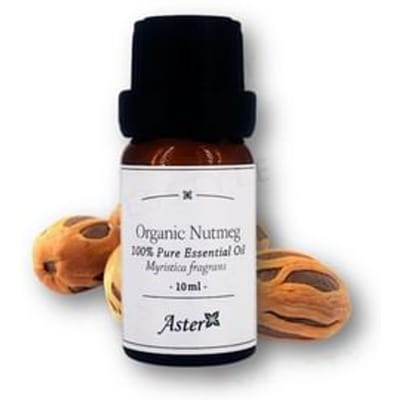 Aster Aroma - Organic Nutmeg Essential Oil 10ml