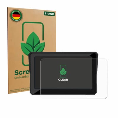 2 Stuks Screenprotector voor Carpuride W702 Plus 7" - Hoogwaardige Beschermfolie transparant
