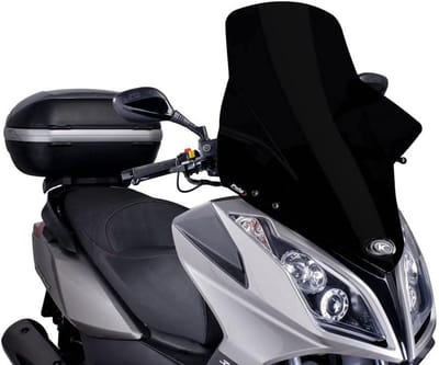 Windscherm - Deflector - Motor Bescherming - Acryl Materiaal - Zwart