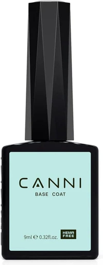 Canni UV Gellak Base Coat - 9 ml - Base Coat Gel - Base Coat Nagellak - Base Coat - Canni Gellak - Gellak Nagellak