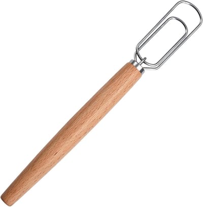 Zuurdesem Deegroerder - Roestvrijstalen Mixer - Brood Bakken - Geavanceerde Starter Integratie - 303x37cm - Zilverkleurig