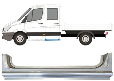 Reparatiepaneel achter dorpel voor Mercedes Sprinter 2006-2018 / Links