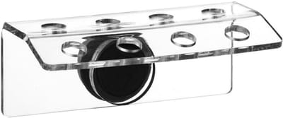 Dailygoods- Koraal Frag Houder - 4/8 Plug Gaten - Acryl Koraal Frag Rack - Magnetische Zuignap - Hoge Temperatuurbestendigheid - Slijtvast en Corrosiebestendig - Aquarium Frag Rack