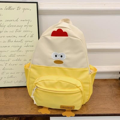 Kinderrugzakken, Schattig voor Jongens en Meisjes, Kleine Kippenrugzakken, Cartoon Schooltassen voor Kleuterscholen en Basisschoolleerlingen