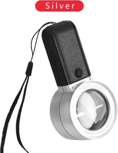 Vergrootglas 30x Met LED Verlichting – Handheld HD Vergroting voor Horloge Reparatie, Elektronische Circuitborden en Mobiele Telefoons – Draagbaar Vergrootglas voor Precisiewerk en Onderhoud