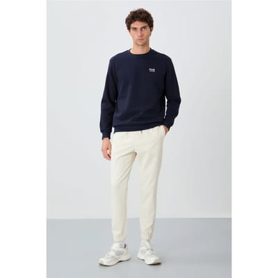 Heren Regular Fit Fleece Joggingbroek