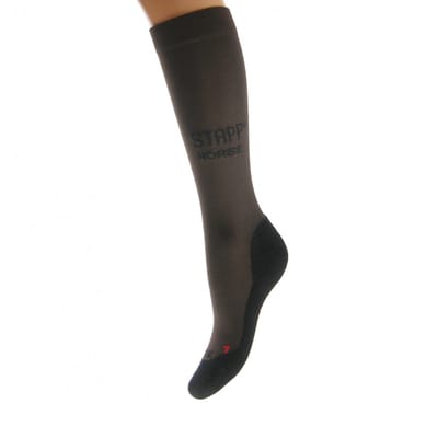 STAPP [horse] - Paardrijsokken 33800 DEOCELL Unisex - 1-Pack - Maat 35/38 - Antraciet