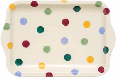 Dienblad - Tray - Emma Bridgewater Polka Dots - klein dienblad
