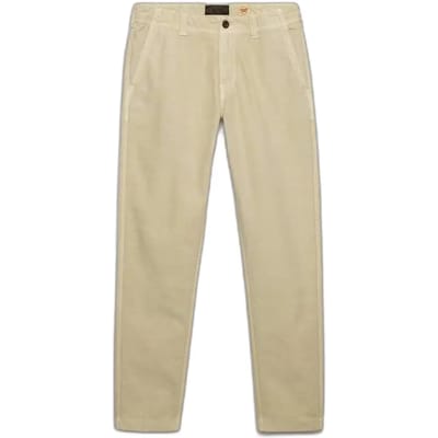 Superdry Tapered Washed Chino Broek Beige 30 / 32 Man