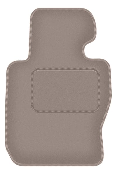 Bestuurdersmat beige voor: BMW 3 F30 sedan xDrive (2012-2019)